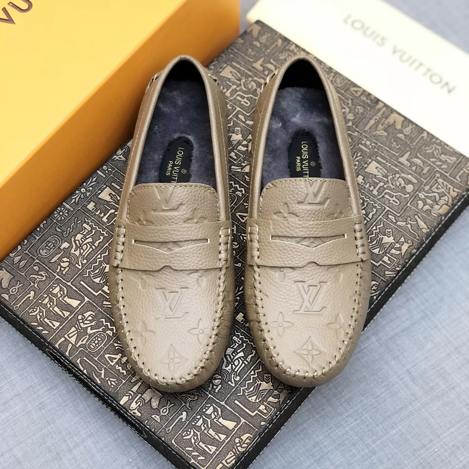 louis vuitton lv oxfords chaussures pour homme s_12747361